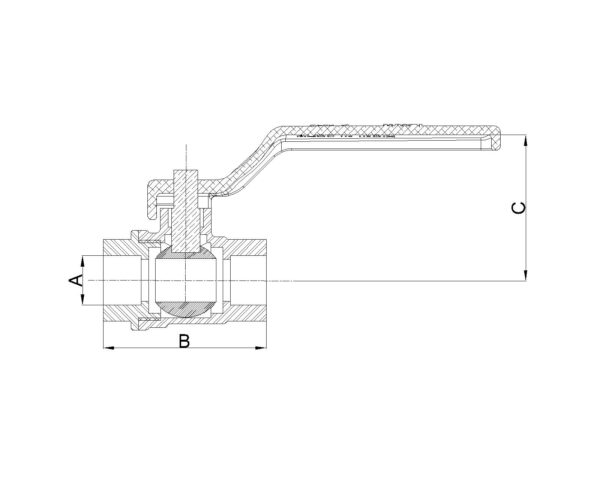 AQ-BV-01-SE AICQ Stainless-Steel Ball Valve Economical Design