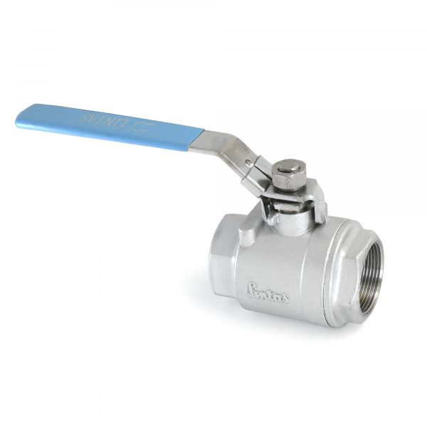 LI-BV-01-SE Stainless Steel Two Piece Design Ball Valve Heavy Duty