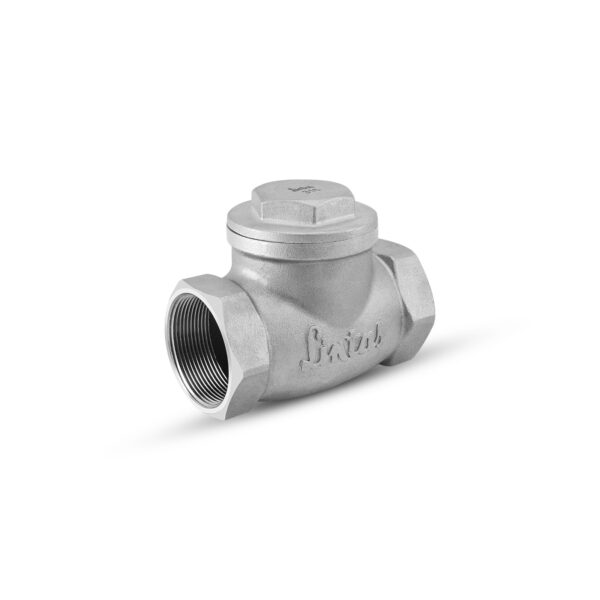 LI-SCV-01 - Investment Casting Stainless Steel Swing Check Valve, Screwed Ends